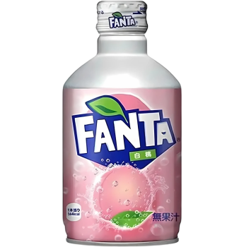 FANTA - White Peach Japan (Aluminiumflasche) 330ml